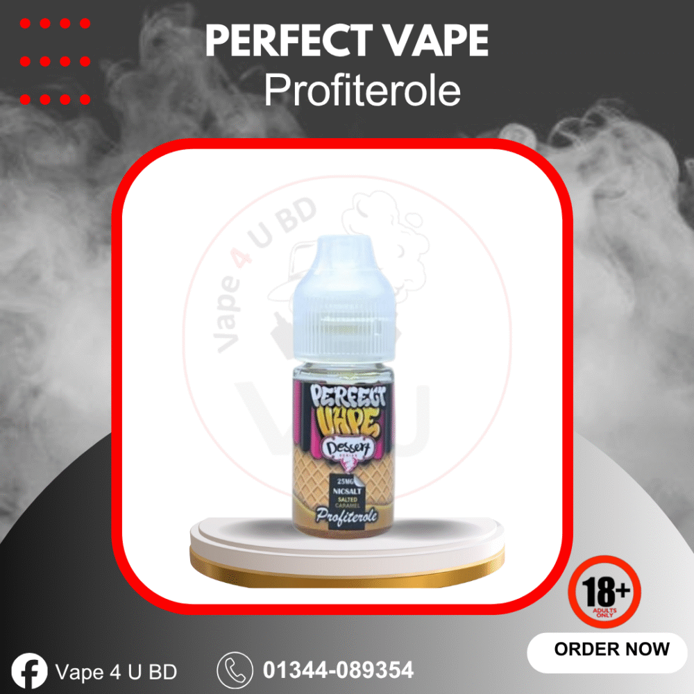 Perfect Vape – Salted Caramel Profiterole NicSalt