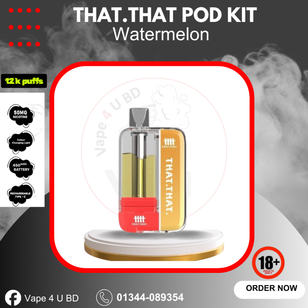 That That Watermelon 12K Puffs Full Kit Disposable Vape