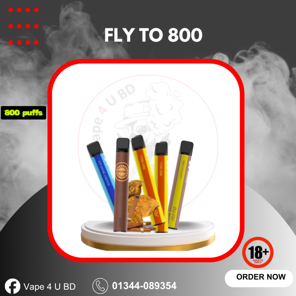 Flyto 800 Puffs Disposable