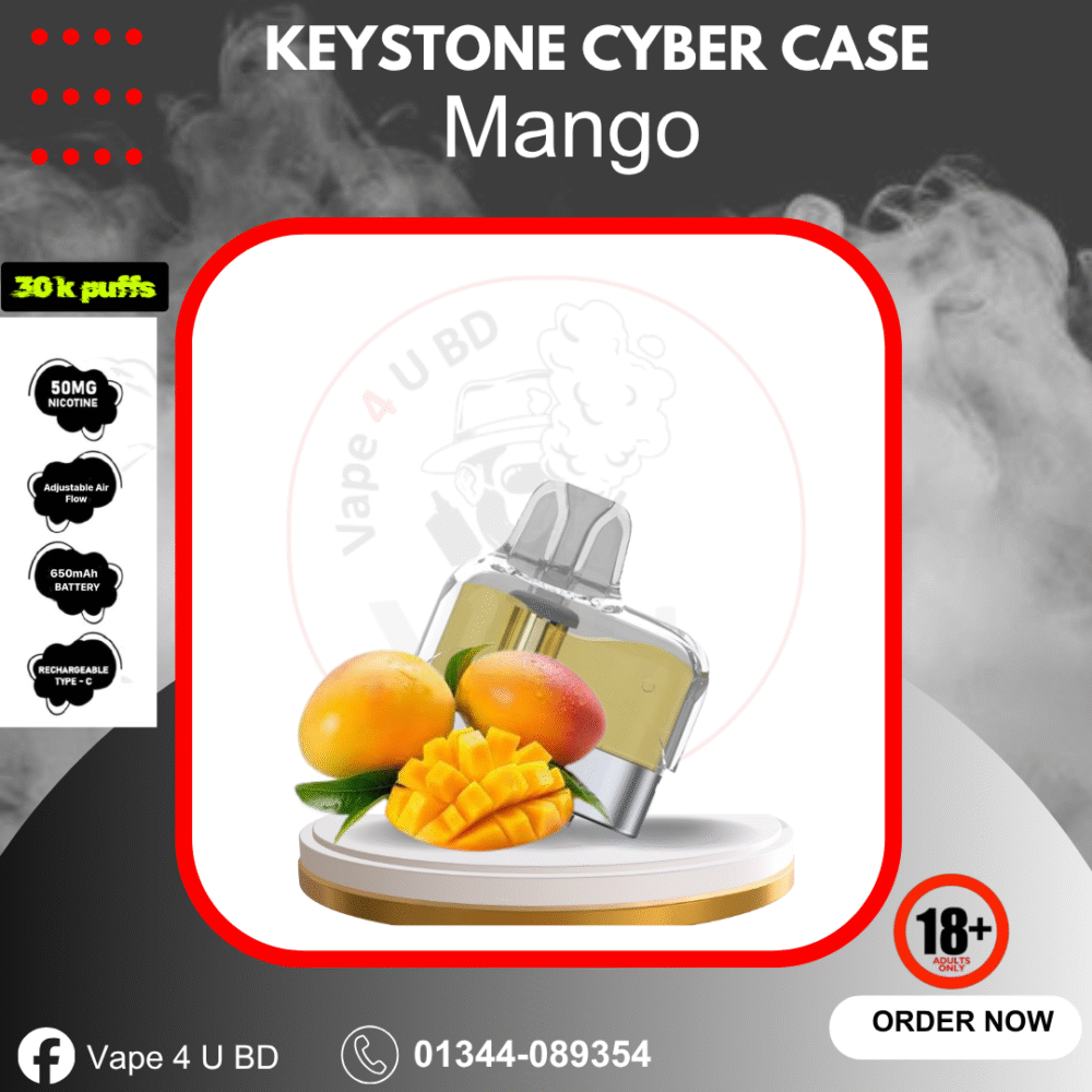 Cyber Case 30000 Puff Cartridge Mango