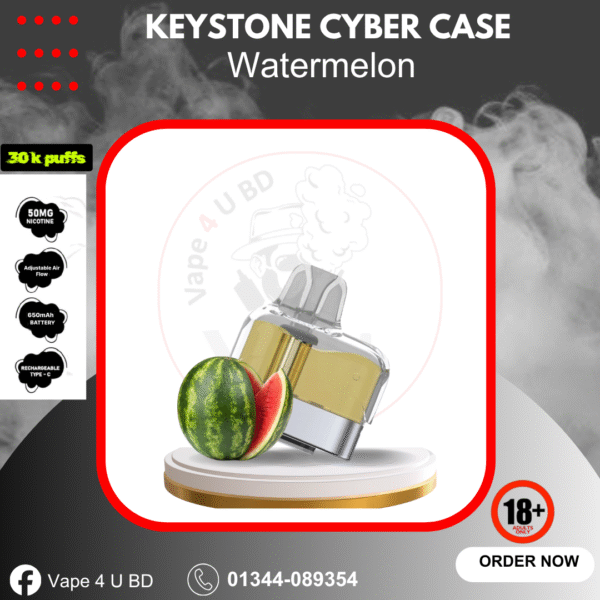 Cyber Case 30000 Puff Cartridge Watermelon