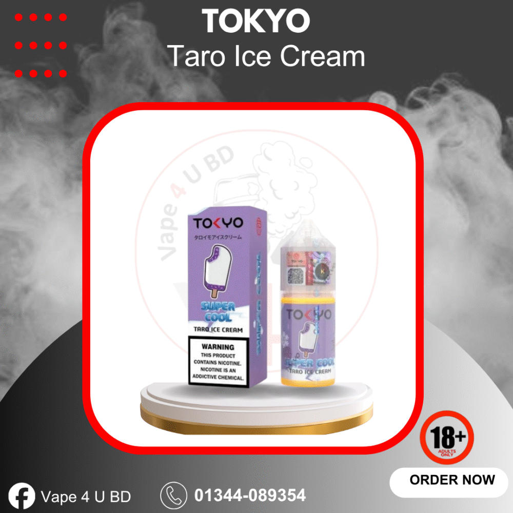 Tokyo Super Cool Taro Ice Cream 30ml