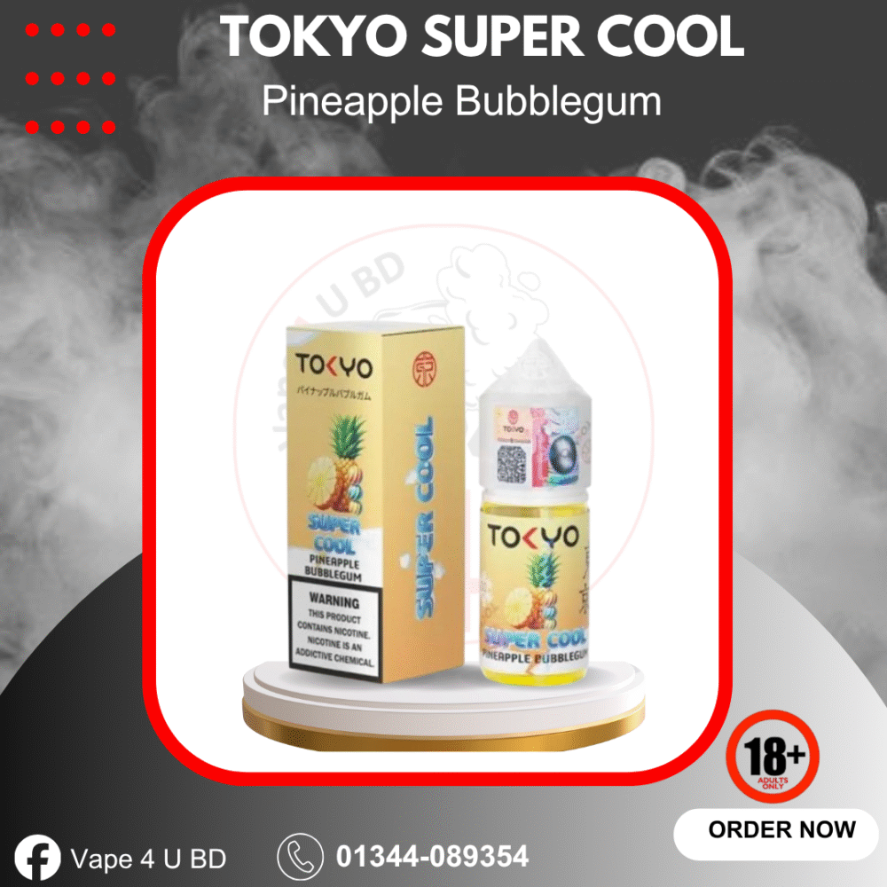 Tokyo Super Cool Pineapple Bubblegum 30ml