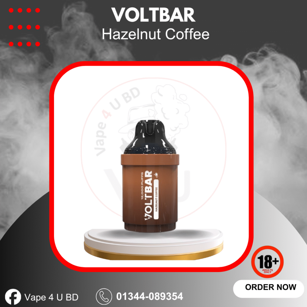 Voltbar 12k Cartridge Hazelnut Coffee