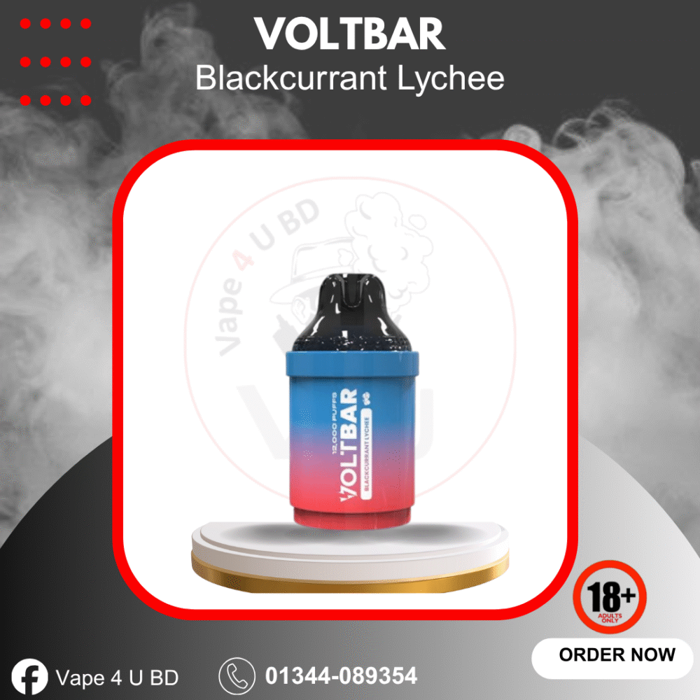Voltbar 12k Cartridge Blackcurrant Lychee