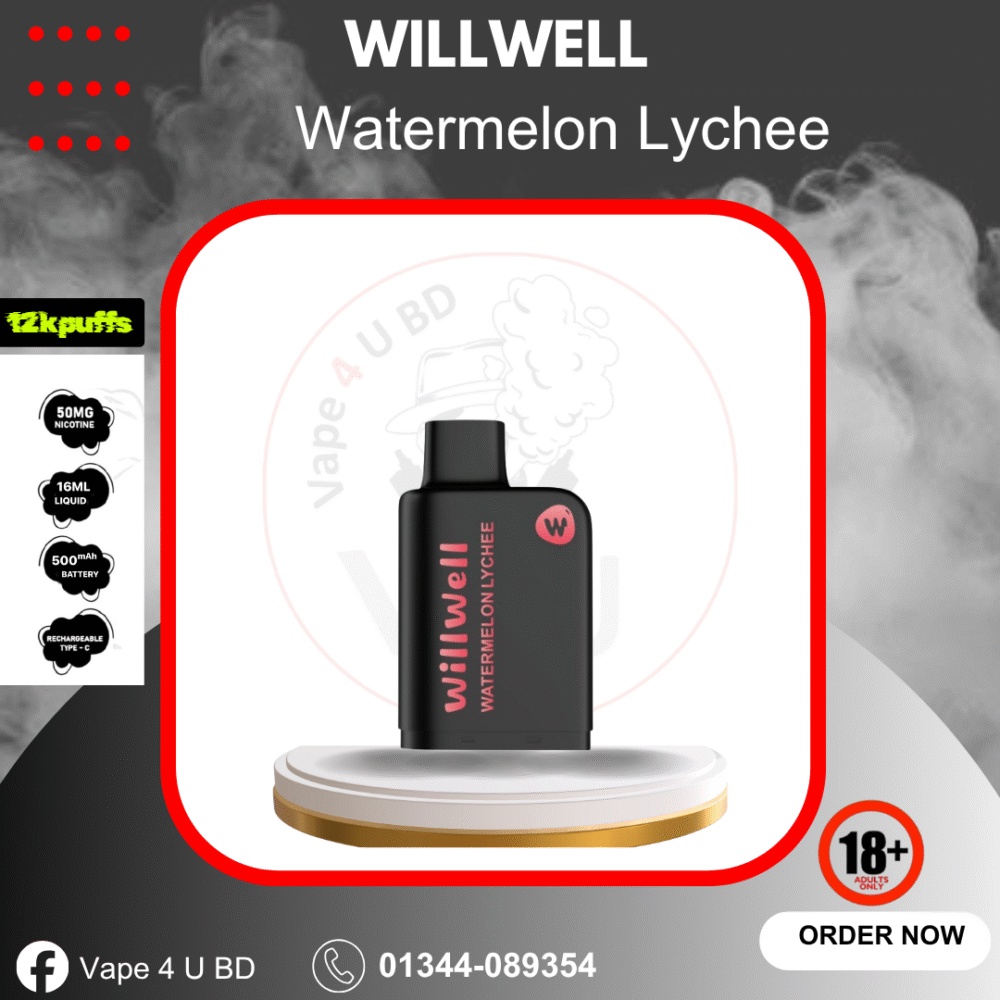 Watermelon Lychee Pre-filled Cartridge 12K by Will Well
