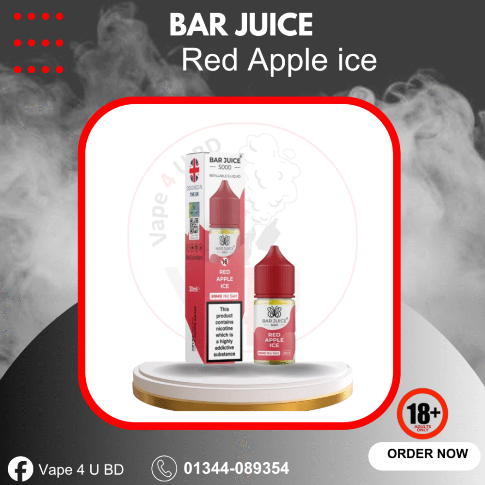 BAR JUICE 30ml salt – Red Apple Ice