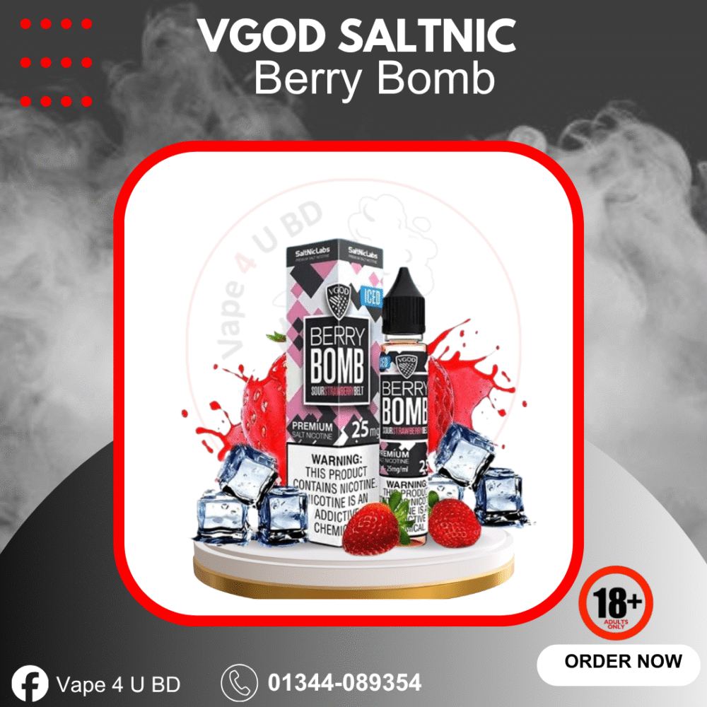 VGOD VGOD Berry Bomb (strawberry) Salt Nic 30ML