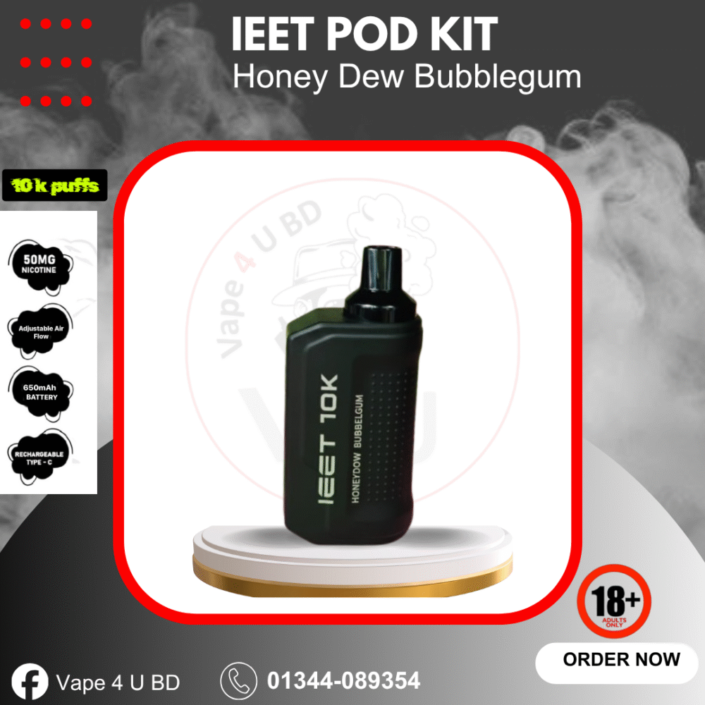 IEET 10K Honeydew Bubblegum Disposal Vape