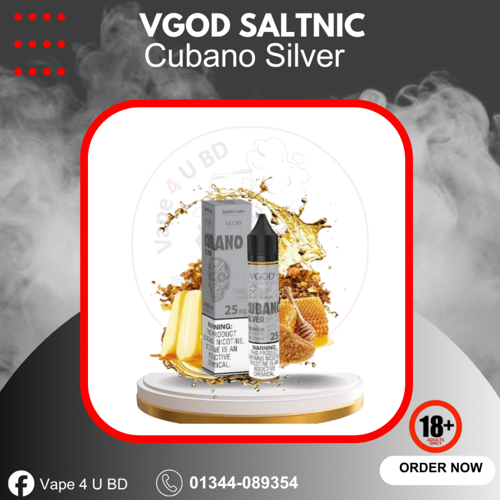 Vgod Cubano Silver salt 30ml