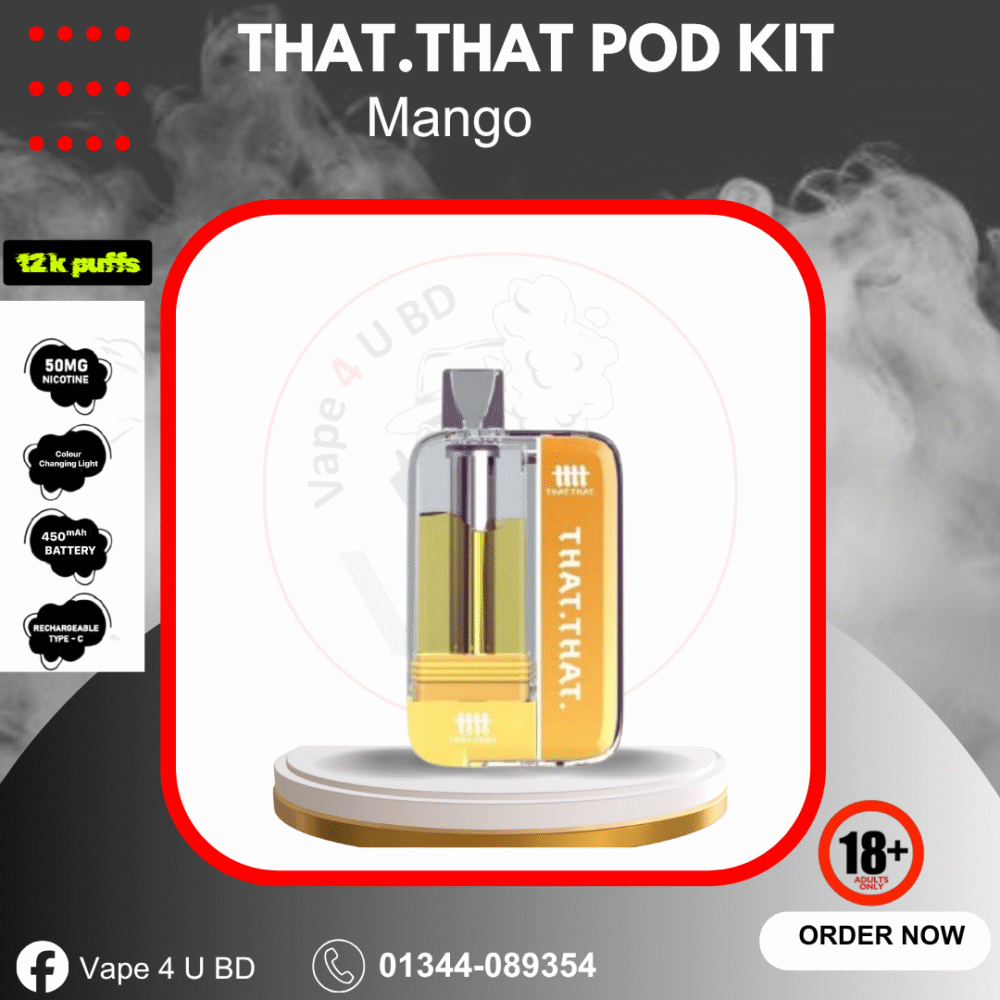 THAT.THAT 12000puffs – Mango Ice