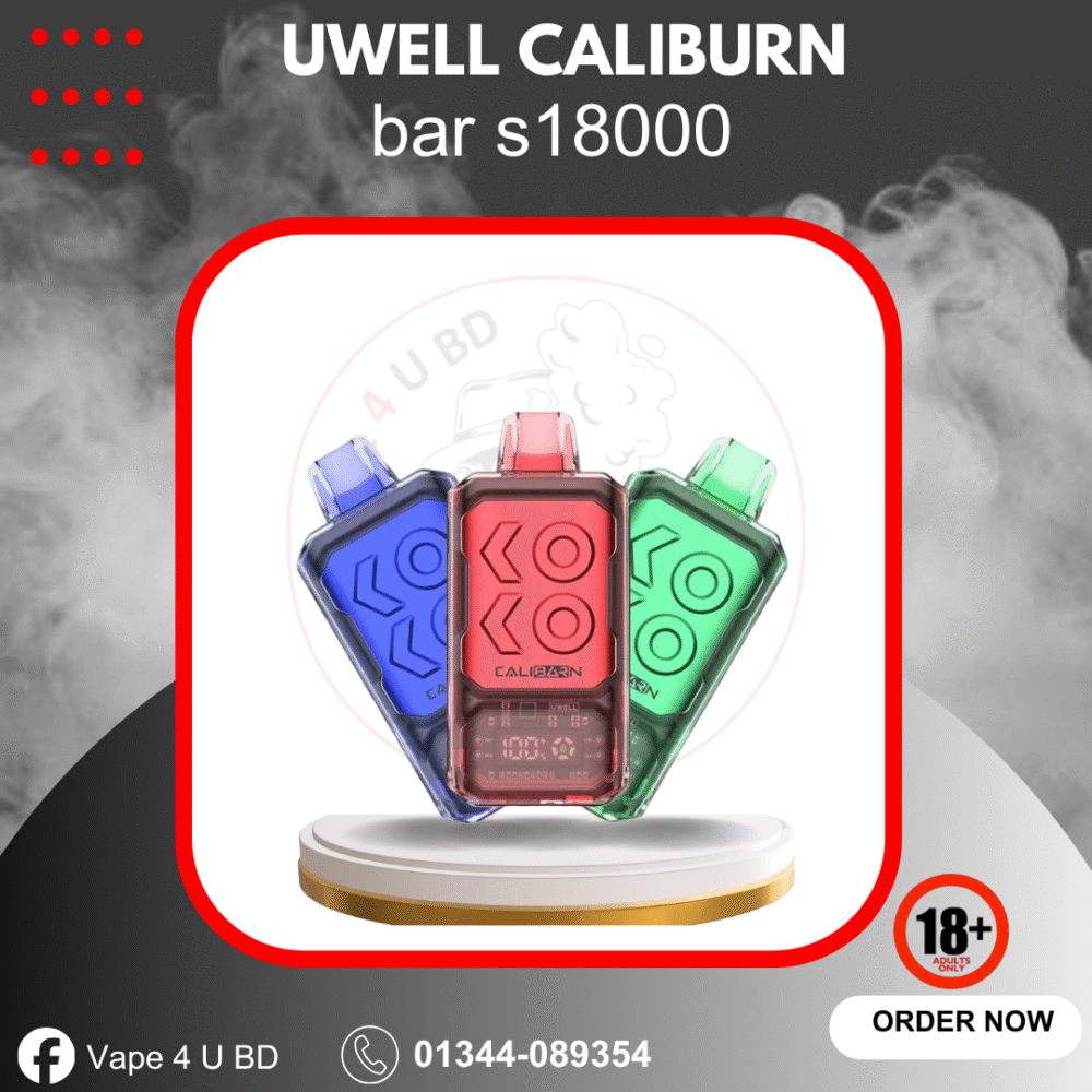 Uwell Caliburn Bar S18000 Disposable 18K Puffs