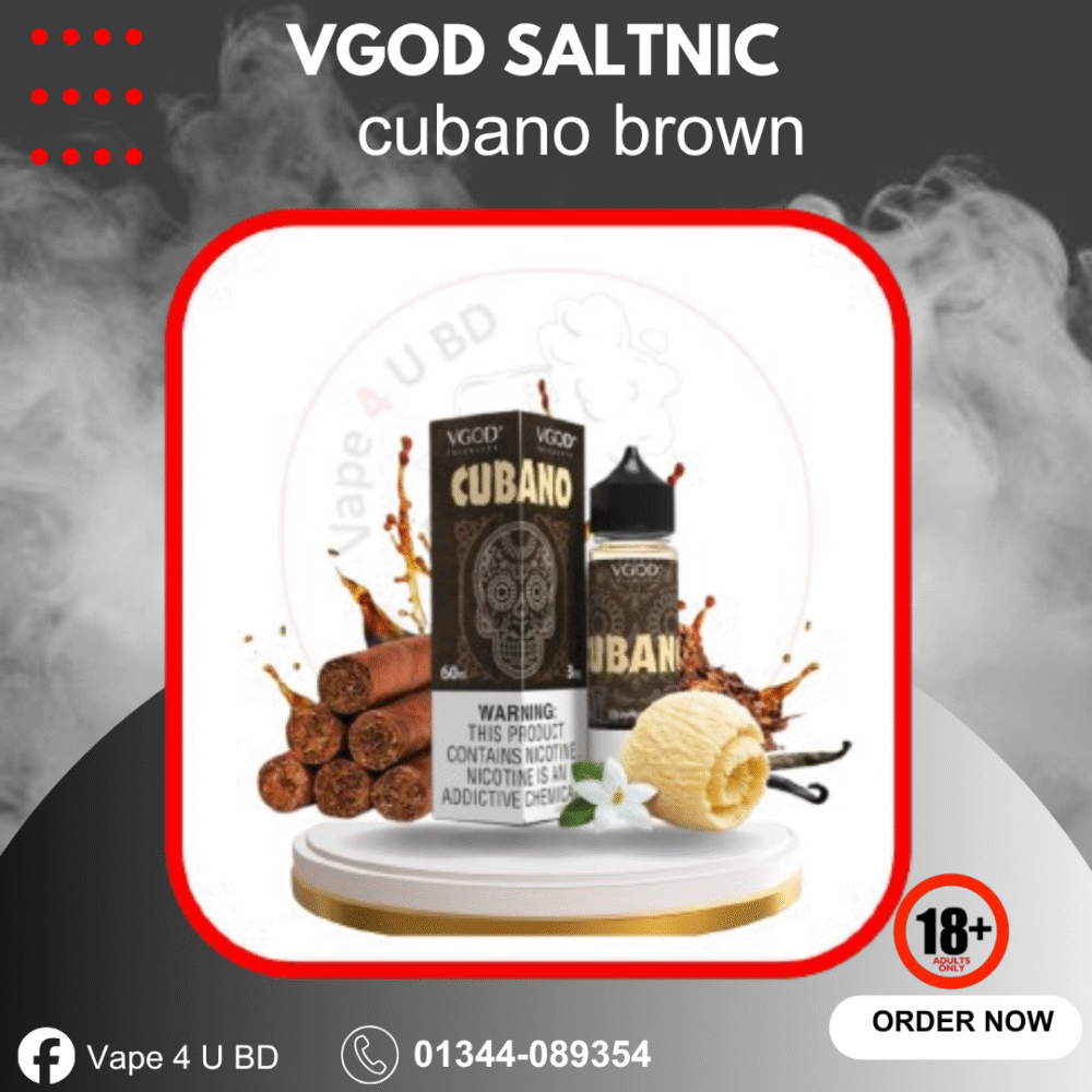 VGOD Cubano Brown SaltNIC – 30 ML