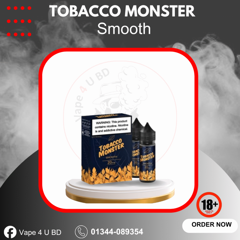 Tobacco Monster Smooth Salt 30ml E-Juice