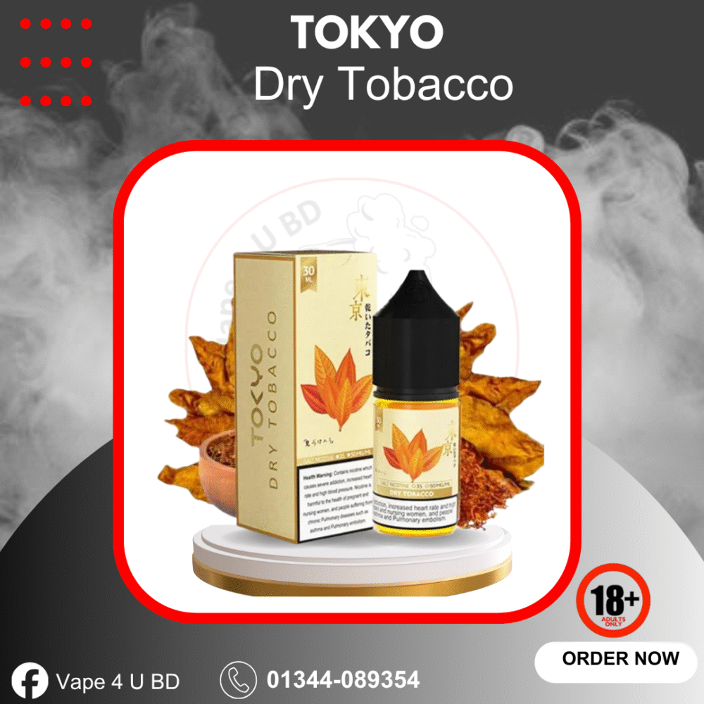 Tokyo Dry Tobacco Saltnic 30ml