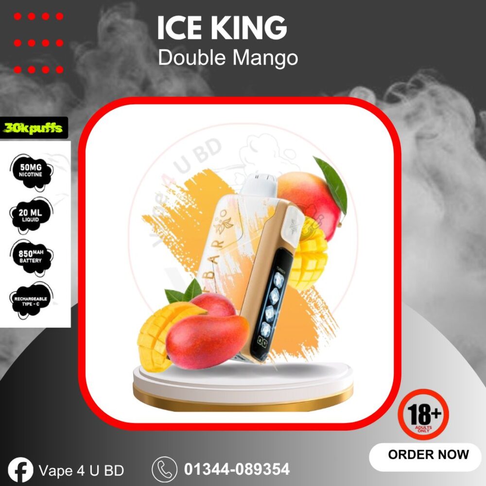 ELFBAR ICE KING 30K Double Mango