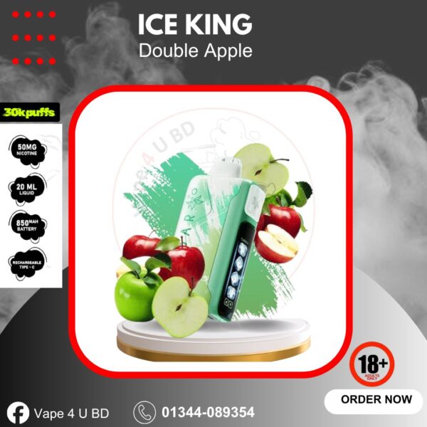 ELFBAR ICE KING 30K Double Apple
