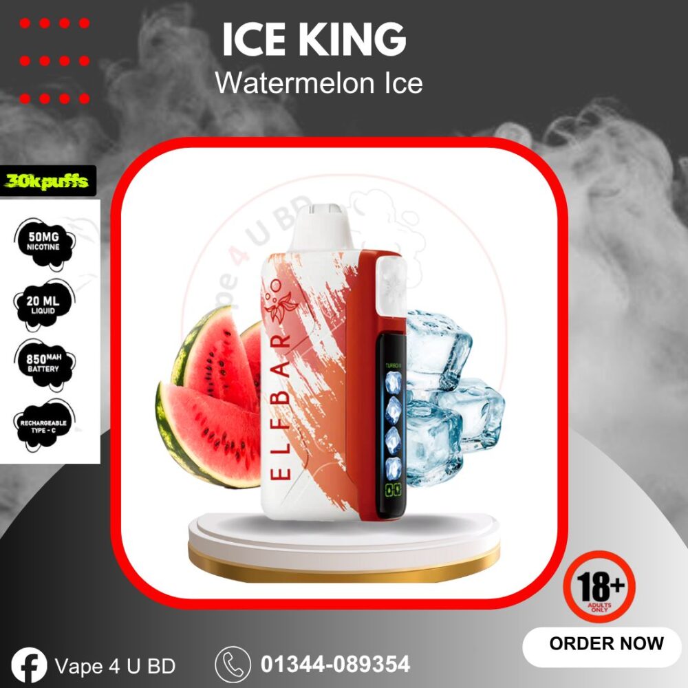 ELFBAR ICE KING 30K Watermelon Ice