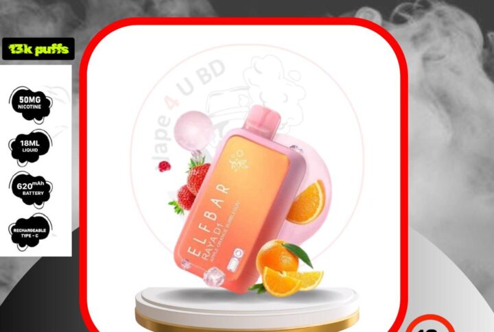 Elf Bar Raya D1 13000puffs- Apple Orange Bubblegum