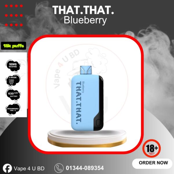 THAT.THAT 18000puffs-Buleberry