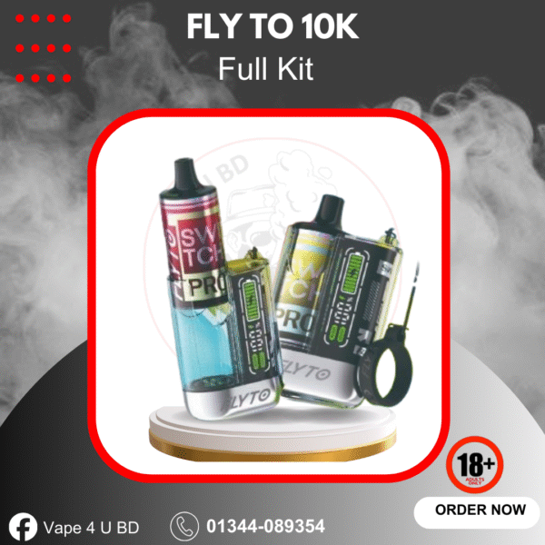 Fly To Pro 10k Puffs pod Kit