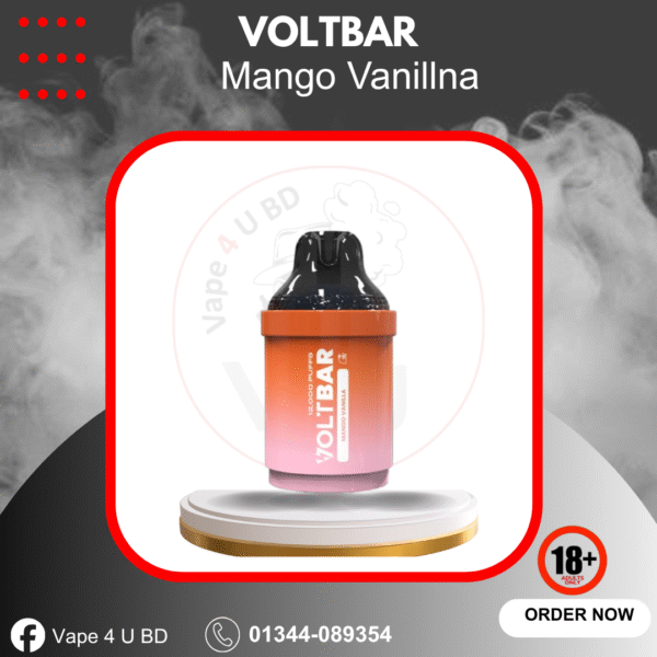 Voltbar Switch 12k Cartridge Mango Vanilla