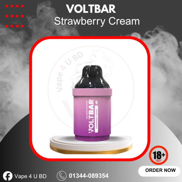 Voltbar Switch 12k Cartridge Strawberry Cream