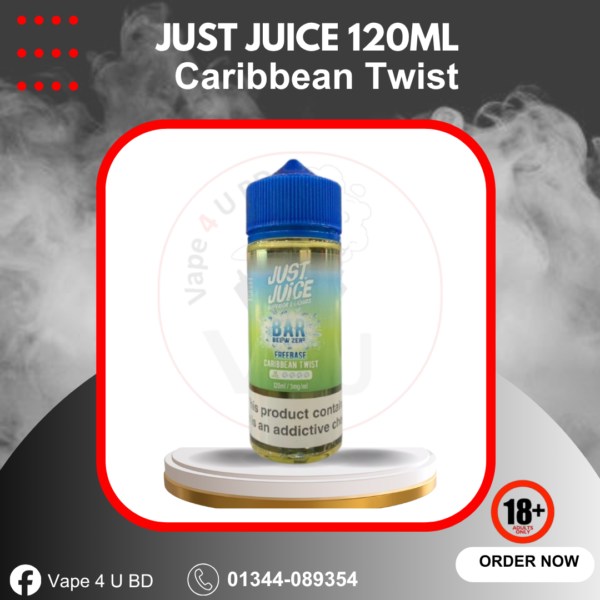 Just Juice Bar Freebas – Caribbean Twist 3MG 120ml