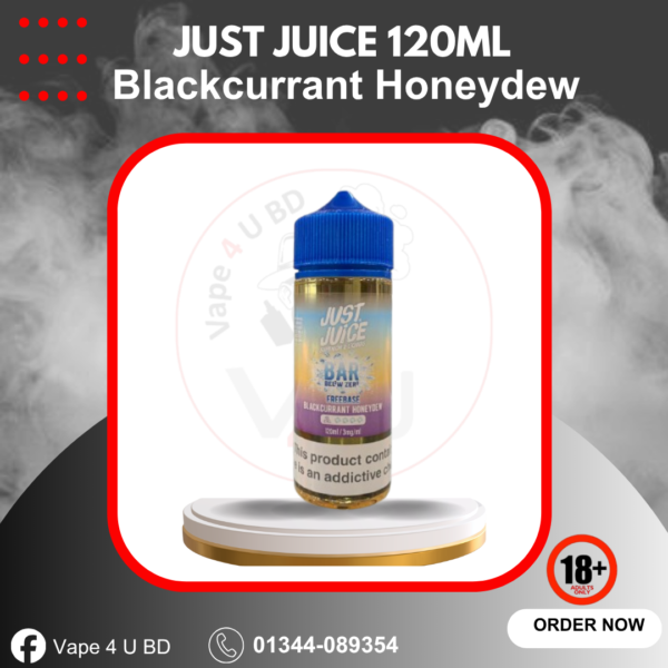 Just Juice Bar Freebas – Blackcurrant Honeydew 3MG 120ml