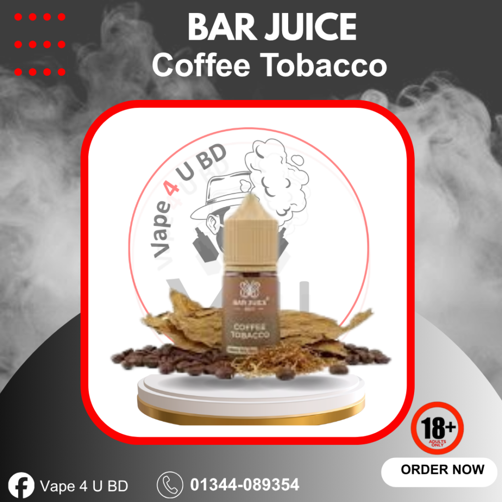 BAR JUICE 30ml Salt – Coffee Tobacco