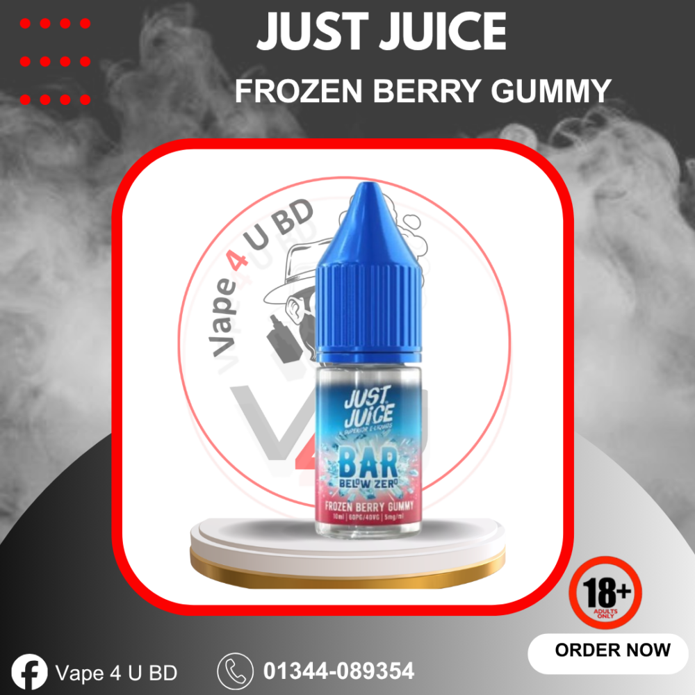 JUST JUICE BAR FROZEN BERRY GUMMY 30ML NICSALT