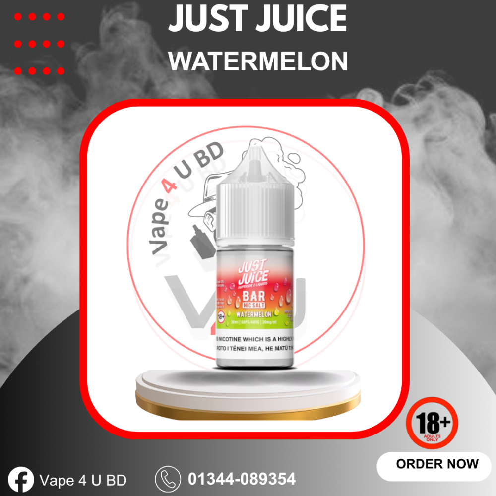 JUST JUICE BAR WATERMELON 30ML NICSALT