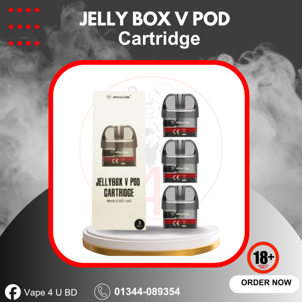 Jellybox V Pod Cartridge 3ml By Rincoe