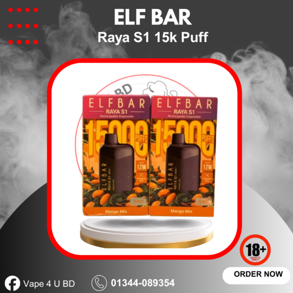 Elfbar Raya S1 Mango Mix 15K Puffs