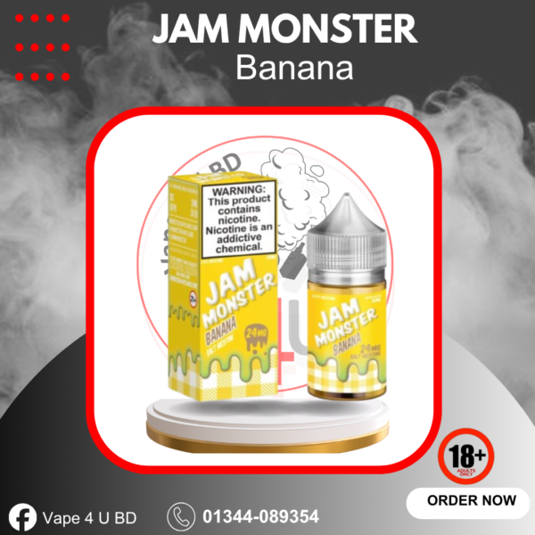 Jam Monster Salt Banana 30ml