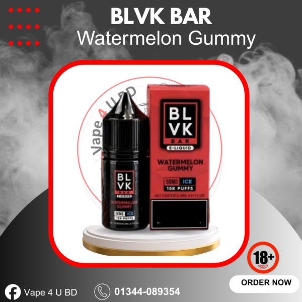 BLVK BAR Nicsalt Watermelon Gummy Ice 30ml